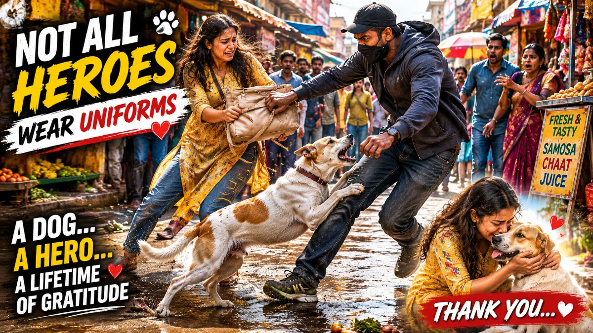 The Brave Dog Who Stopped a Thief - Viral Story