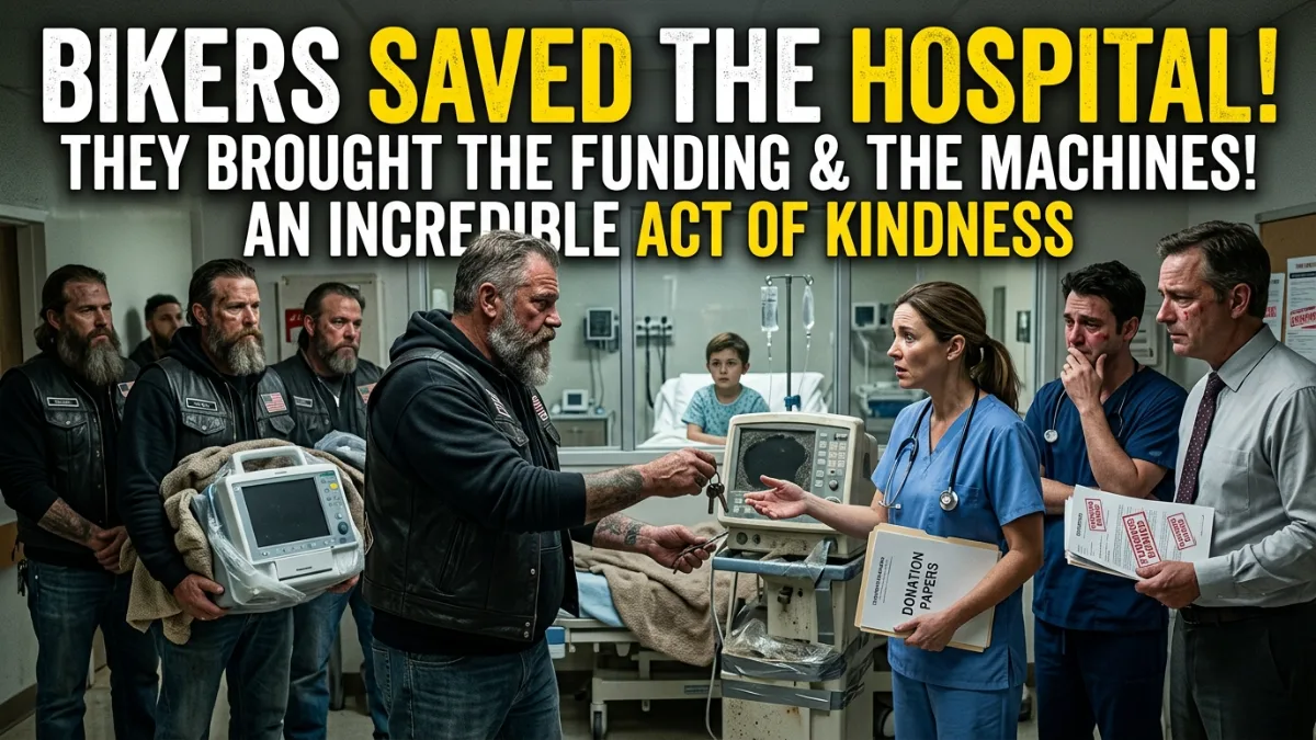 The Hospital Couldn't Afford This Machine — Then Bikers Changed Everything