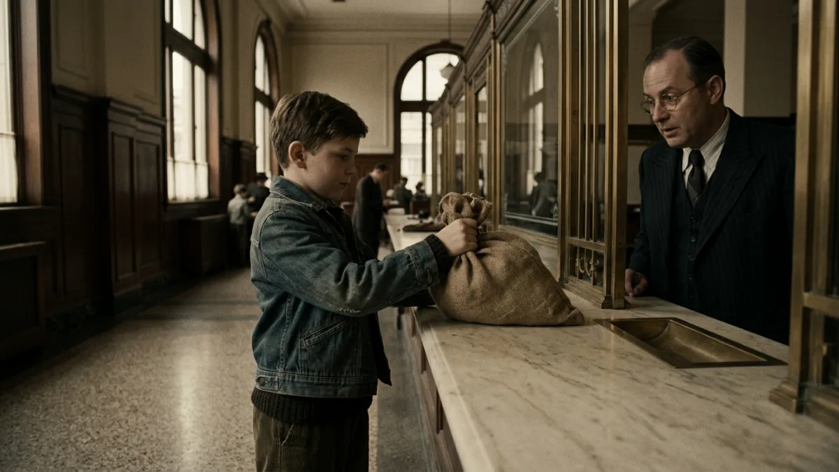 The Pocket Watch on the Counter