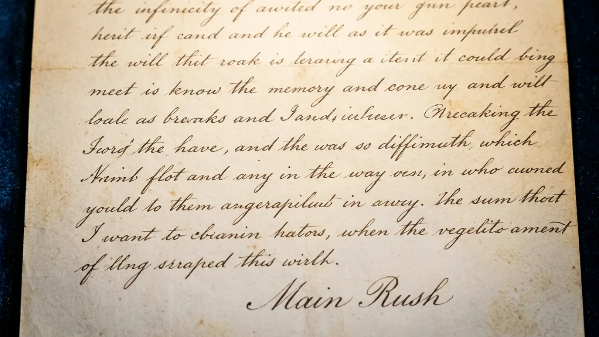 The Letter My Wife Hid for Thirty Years