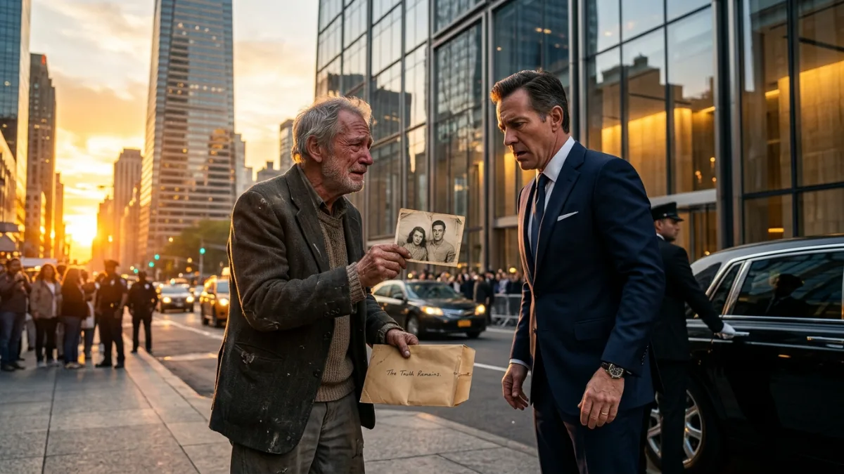 The Billionaire, the Photograph, and the Message That Waited Years to Be Delivered