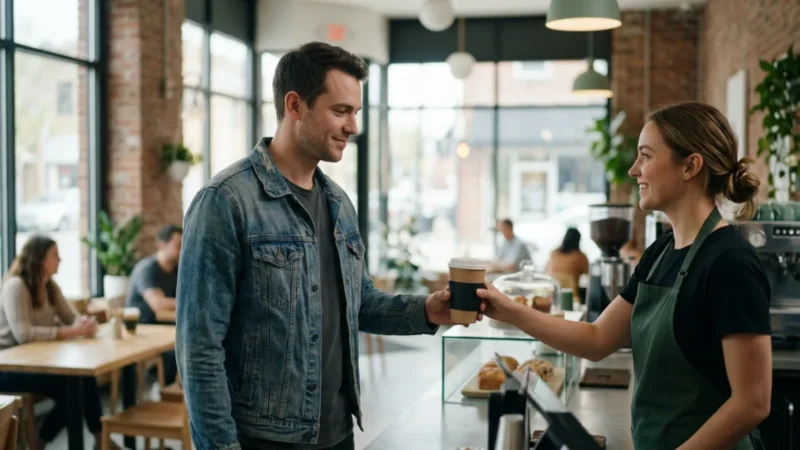The Coffee Receipt That Changed His Morning