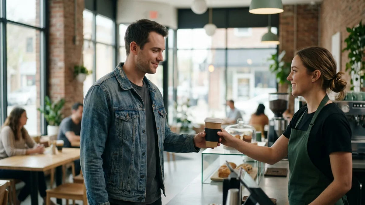 The Coffee Receipt That Changed His Morning