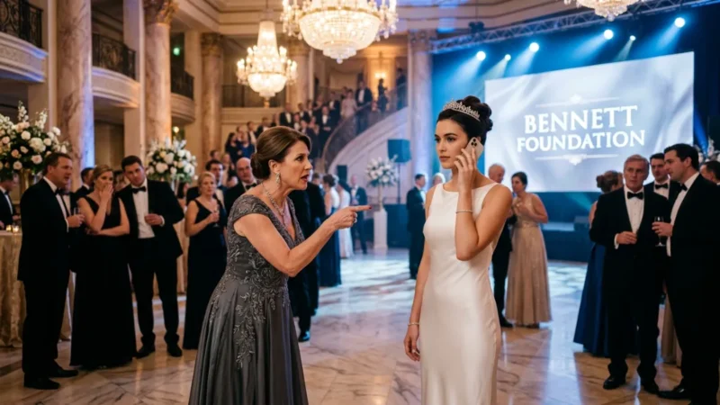 They Humiliated the Young Heiress at the Gala… Then One Phone Call Changed Everything