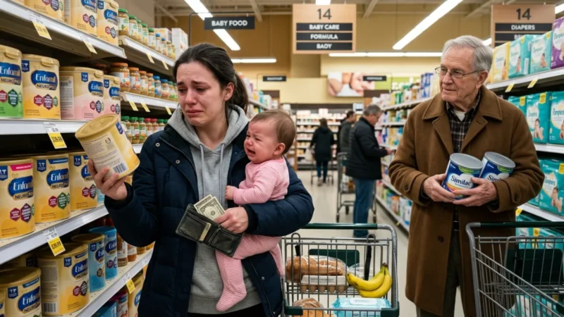 She Couldn't Afford Baby Formula… Then a Stranger Did Something No One Expected