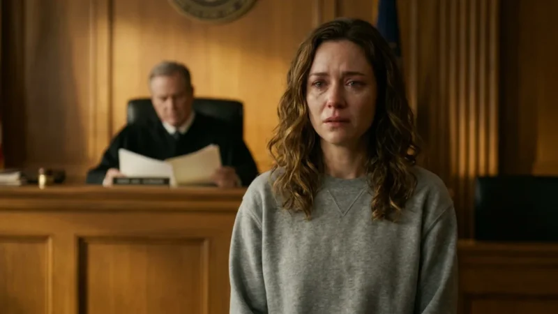 The Judge Froze When He Saw Her Necklace—Then Walked Out Without Saying a Word