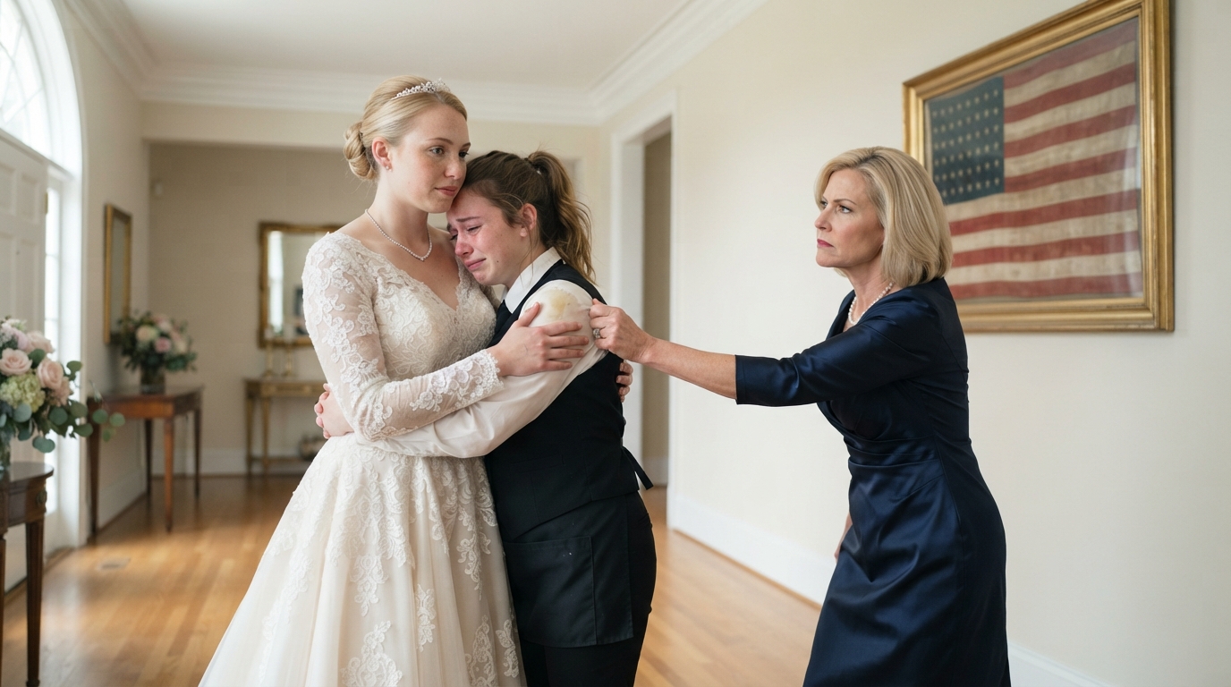 Her Stepmother Humiliated The Waitress, But The Bride Recognized The Photo