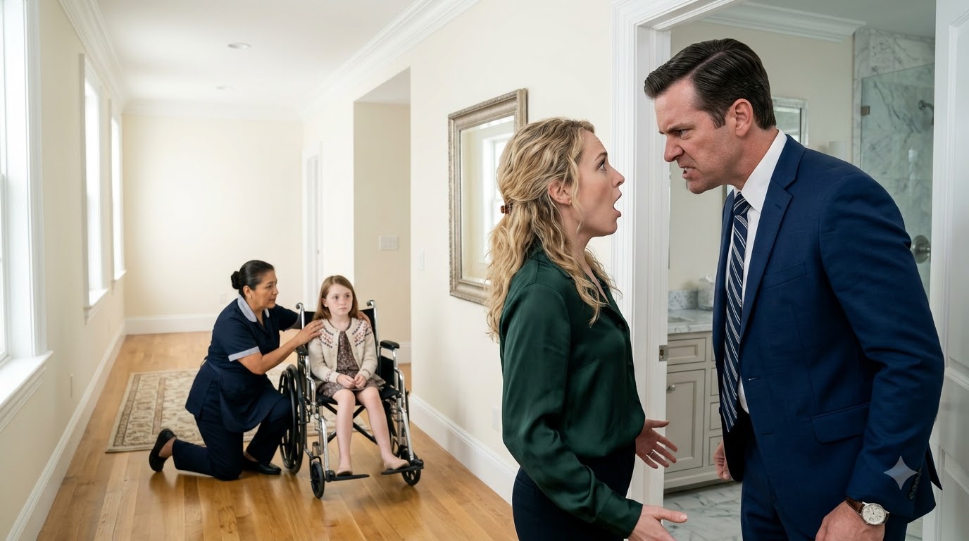 Her Stepmother Cruelly Sprayed Ice Water On My Disabled Daughter