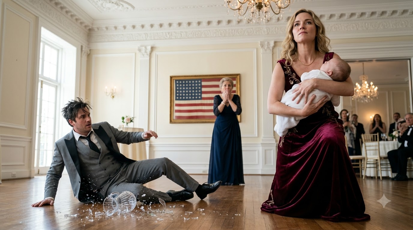 The Billionaire Shoved My Baby Until My Smartwatch Signal Echoed