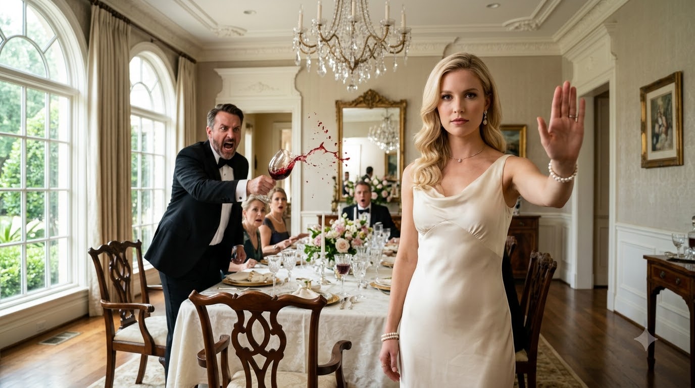 My Millionaire Husband Hurled Wine Until I Took His Estate